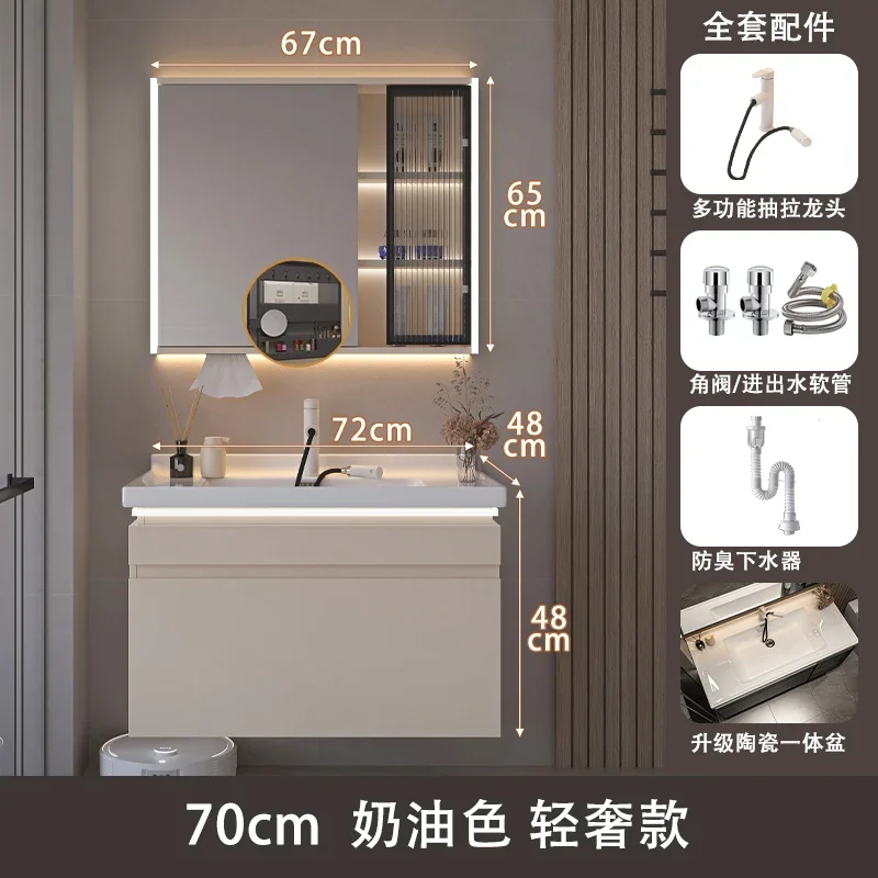 Vintage Luxury Bathroom Cabinet Display Toilet Mirror Organizer Cupboard Transport Improvement Mobiletto Bagno Lounge Furniture image 6