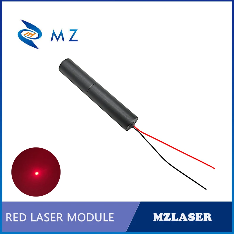 Red Dot Laser Diode Module Hot Selling Compact D16mm 650nm 10mw 20mw 30mw 50mw 100mw Industrial Grade Dot Laser