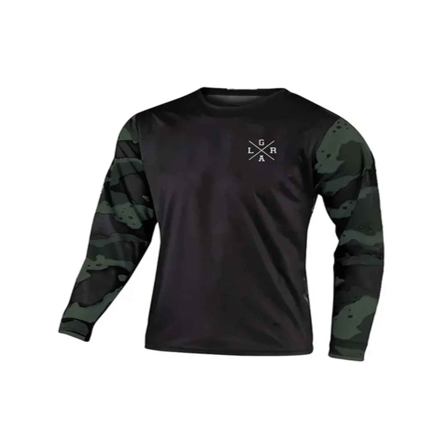 Unisex cross-country enduro motorcycle downhill sweatshirt BMX MTB mountain bike breathable quick-drying long-sleeved shirt