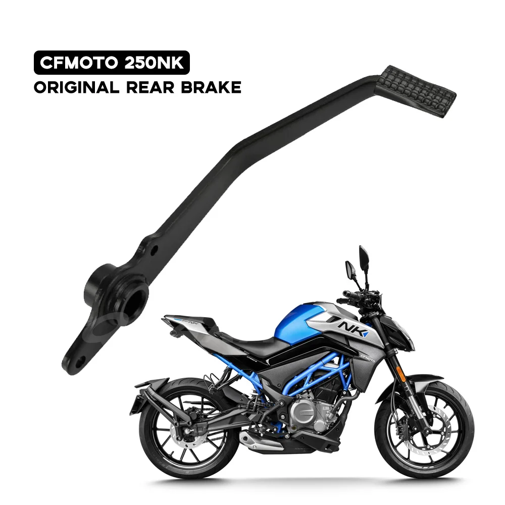 Combinazione pedale freno posteriore adatto per CFMOTO 250NK 300NK NUOVO stile 250 NK 300 NK parti del motociclo freno posteriore