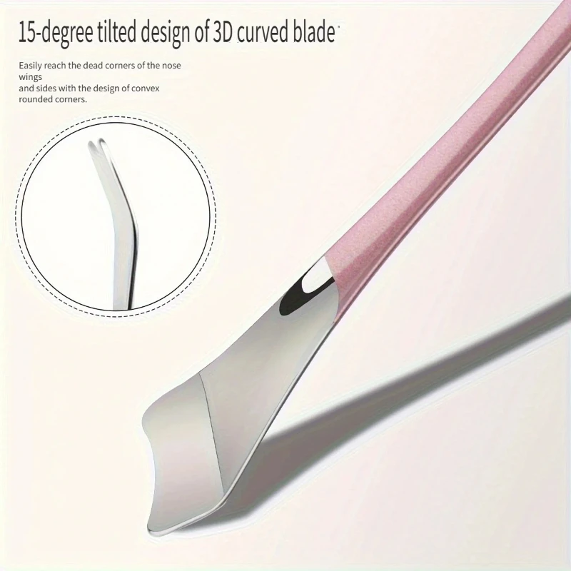 Blackhead scraper cleaning wonder, nose blackhead removal, blackhead squeezing tool, special scraper for hair follicle cleaning