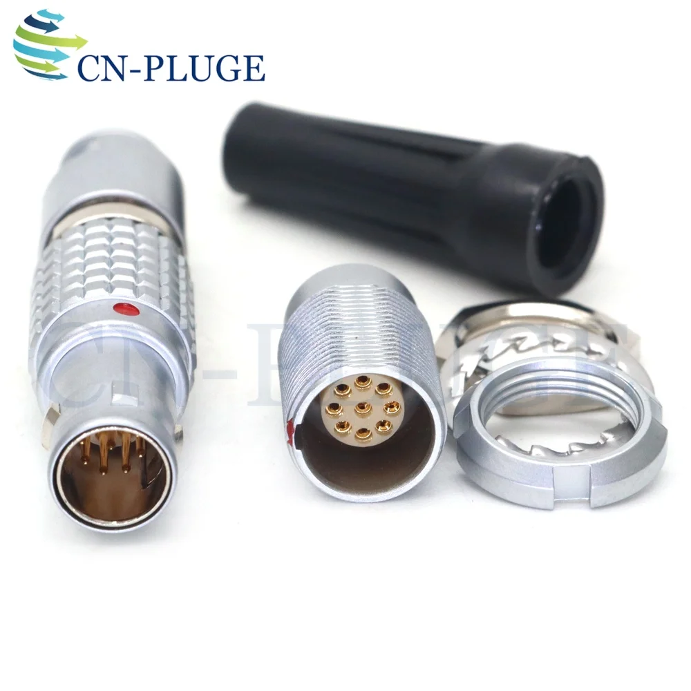 FGG EGG 0B.309 Connector  9-Pin Connector for RED Komodo Camera Time Code Terade Bond