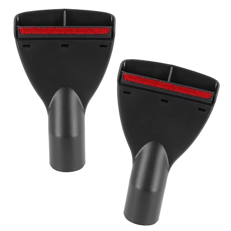 Y48A 2PCS Anti-Static Flat Mouth Brush Suction Head 32/35mm for Karcher SC1 SC2 SC3 SC4 SC5 SC7 Steam