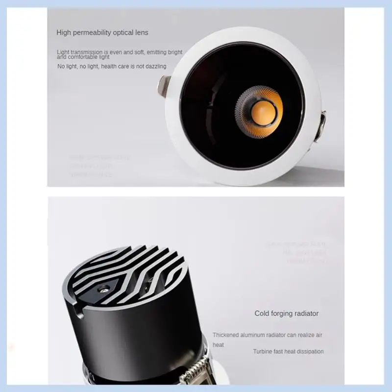 MLGB-1 Set 7W Aluminum Dining Room Shop Office Bedroom Lighting LED COB Spotlight 3500K