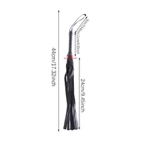PU Leather Flogger Frisky Imprint Spanking Paddle Beat Submissive Sex Play Horse Crop Training Whip For Equestrian Riding Bat - Image 6