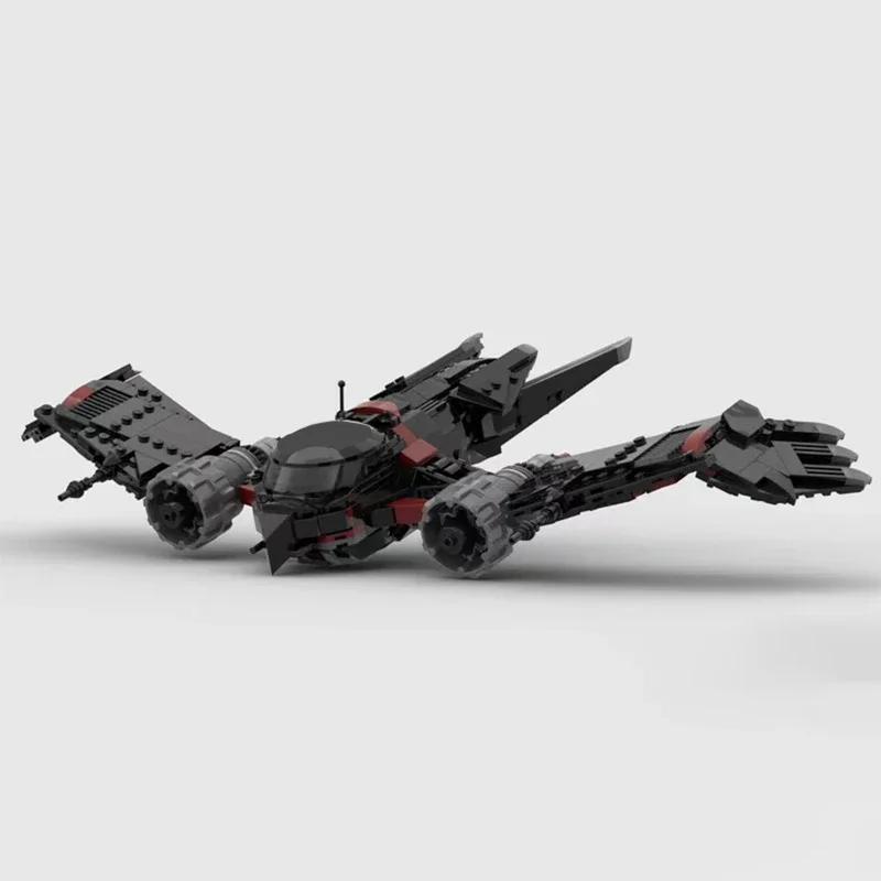 

549pcs MOC Science Fiction Movie (STAR BATTLE) Raven-class Starfighter Building Blocks Model Children Festival Gifts