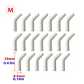 20pcs White M