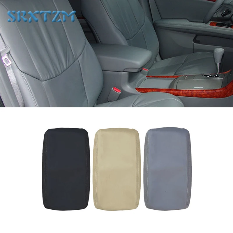 For Toyota Avalon 2005-2012 2013-2018 Center Console Armrest Box Cover Microfiber Leather Protection Trim