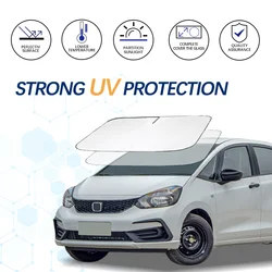 Windshield Sun Shade For Honda FIT Jazz Sunshade Sun Visor Protector Foldable Blocks UV Rays Keep Your Car Cooler