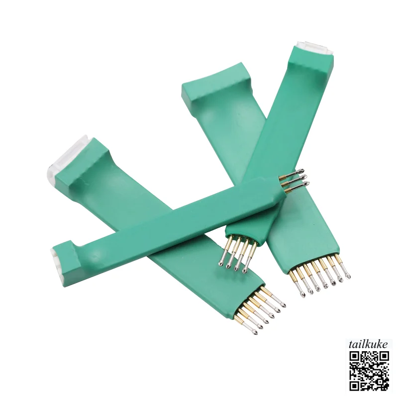 Handheld Programming Probes, 2.54/2.00/1.27mm Pitch, 3/4/5/6/7/8P, for Programming and Testing