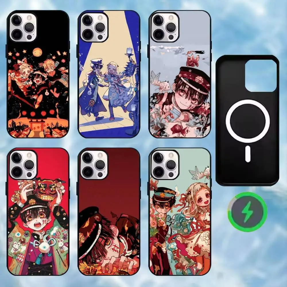 

Anime Toilet-Bound Hanako-kun Phone Case For iPhone17,16,15,14,13,12,11 Plus,For Magnetic Wireless Charge Cover