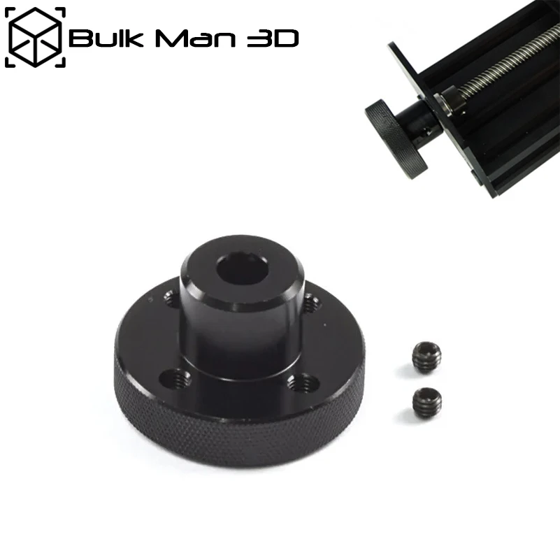 

Openbuilds CNC Jog Knob for TR8 Lead Screw 8mm Bore Knurled Grip Nut CNC 3D Printer Accessories