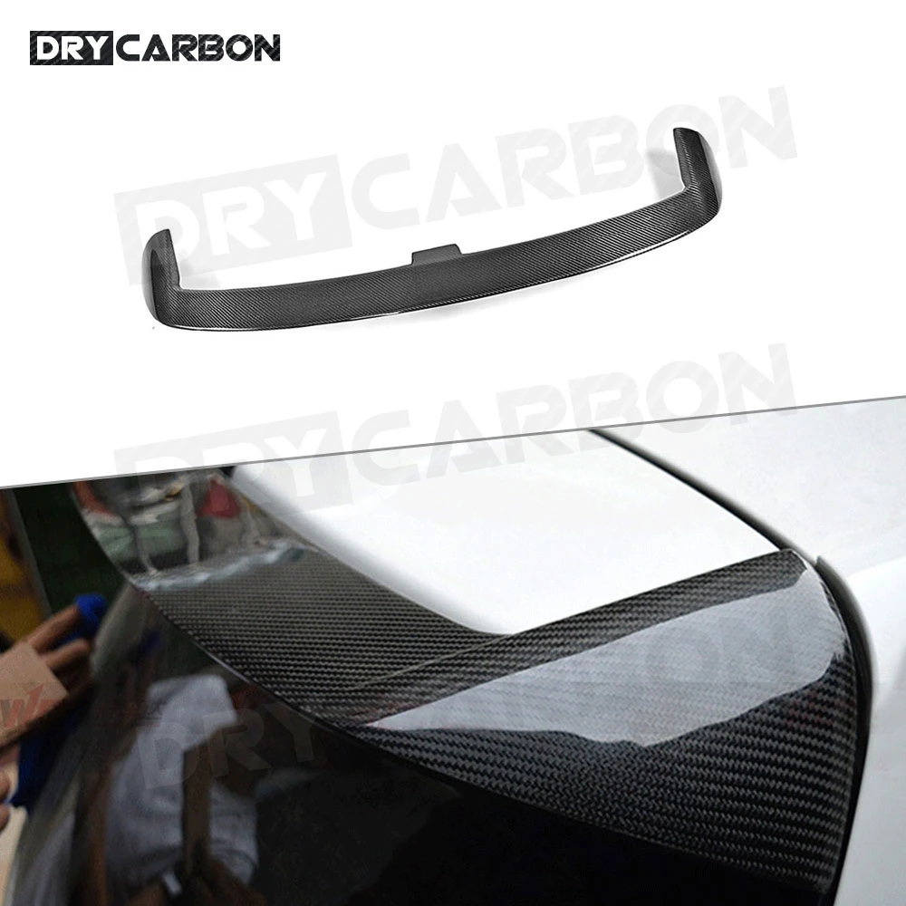 

Carbon Fiber/FRP Black Rear Roof Spoiler Lip Wings for Volkswagen VW Golf 6 MK6 VI Sandard 2010-2013 V Style Car Acessaries