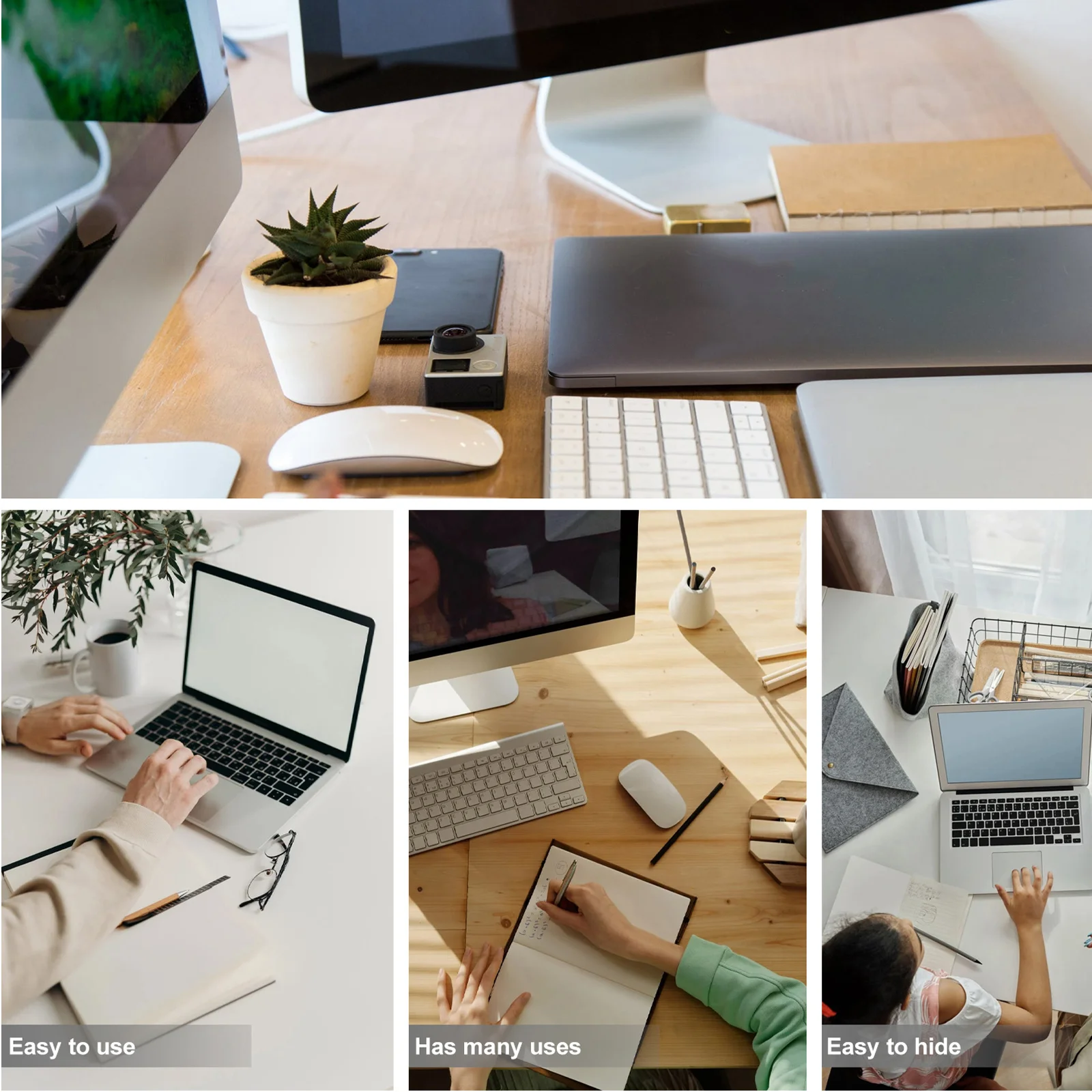 

10Pcs Cable Grommet Desk Wire Hole Covers for Furniture Cabinets Decorative Wire Organizers Desk Grommets Cable Grommet