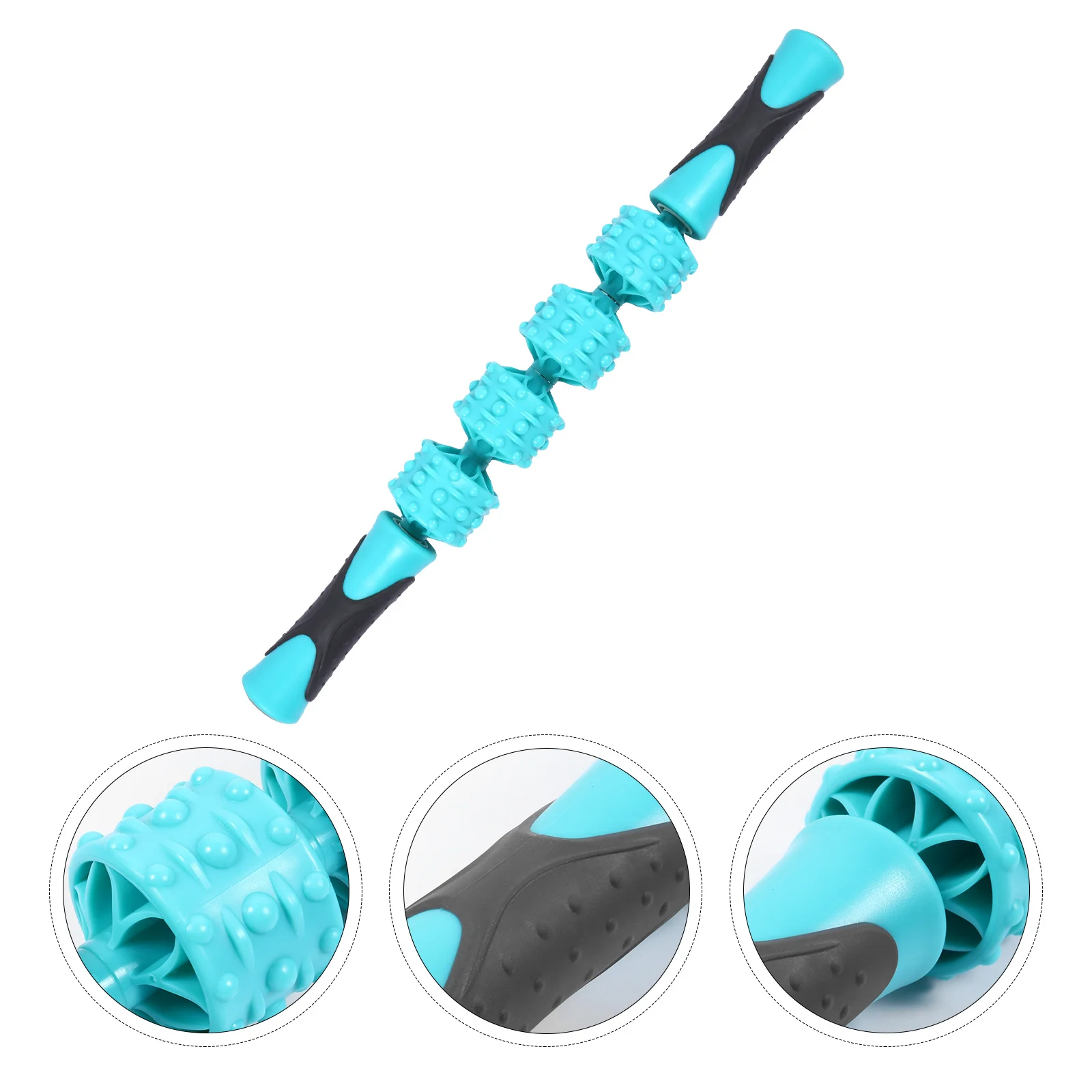 

Massage Roller Stick Muscle Massager For Back Neck Leg Pain Relief Recovery Body Roller Tool Athletes Daily Use
