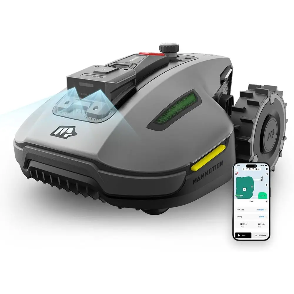 

Робот-газонокосилка YUKA mini 700H для участков до 0,17 акров (макс. 0,35 акров), без проводов, без установки RTK, с NetRTK+AI Vision Positioning, 45% скидка