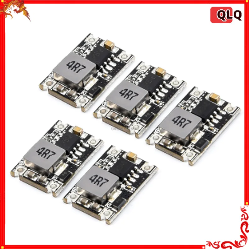 10pcs DC-DC 3A Buck Step-down Power Supply Module MP1584EN 5V-12V Fixed Output for Arduino Replace LM2596