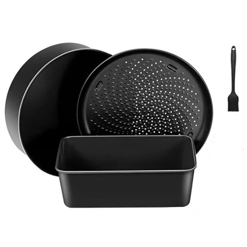 Baking Set For Ninja Foodi 6.5,8Qt,Accessories Pot,Nonstick Bakeware Set With Multi-Purpose Pan,Crisper Pan & Loaf Pan