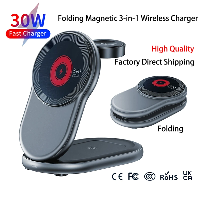 3 In 1 Wireless Cha… - image