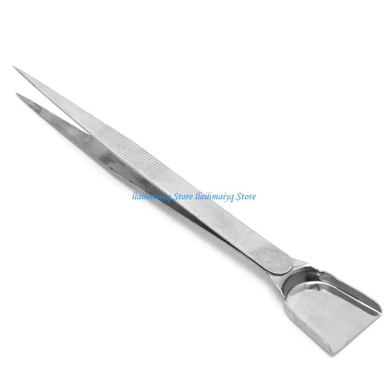

573B Professional Diamond Tweezers with Scoops Shovels for Pearls Pick Up Beads