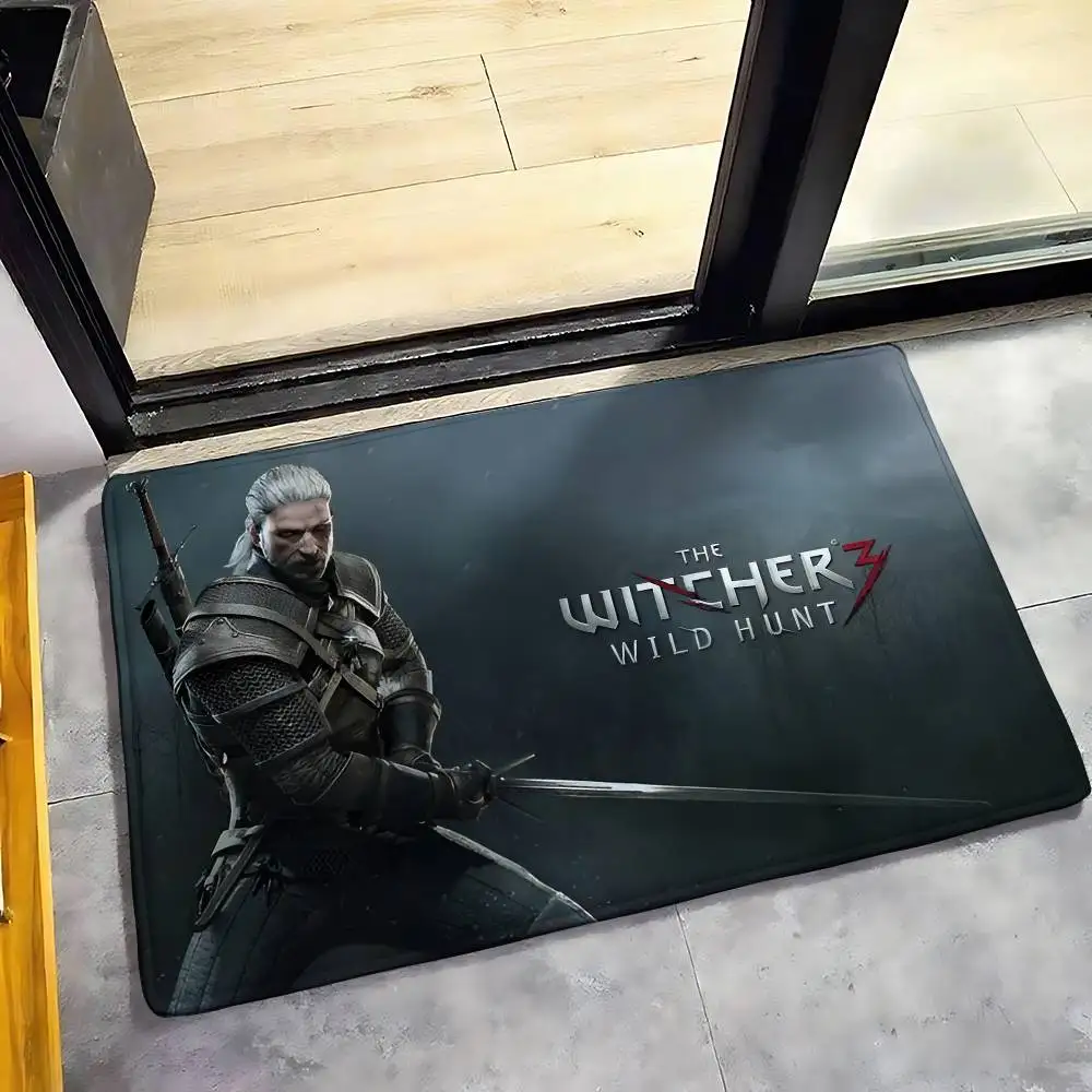Game The-W-WitcherS-Actions-Tapestry Wall Hanging Tapestry Art Deco Blanket Curtain Hanging At Home Bedroom Living Room Decor