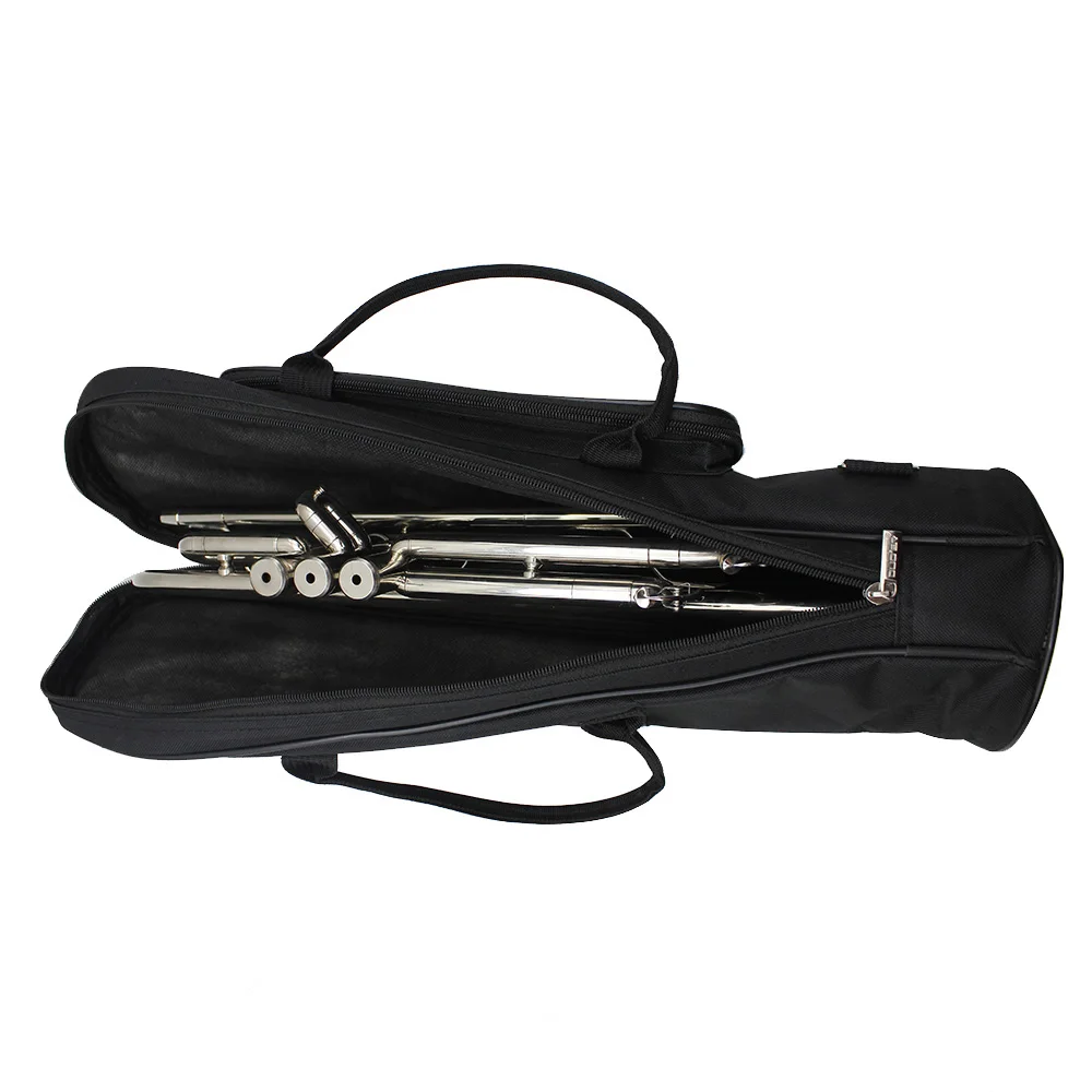 Trumpet Bb B Flat Brass Exquisite with Mouthpiece Gloves Trumpet Kits