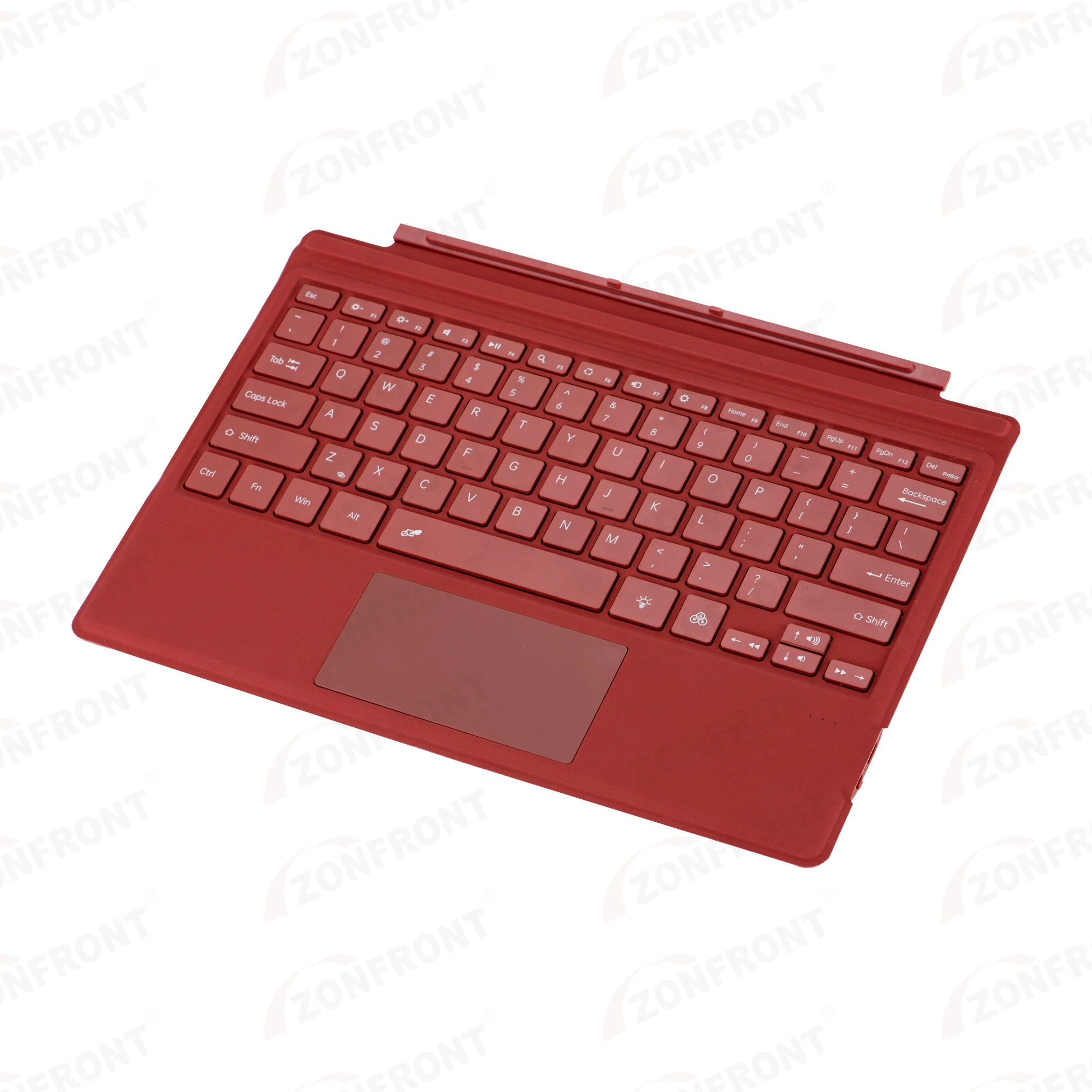 Imagem -02 - Zonfront-backlit Trackpad Keyboard Microsoft Surface Pro Russo Espanhol Árabe Português Coreano Tailandês