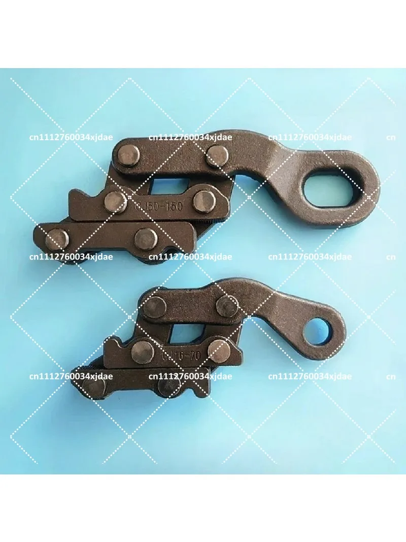 Steel Strand Chuck Clamp Insulated Wire Rope Clamp Railway Special Multifunctional Cable Clamp Tool