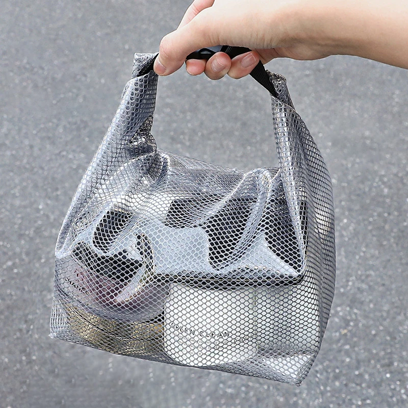 Unisex Makeup Bag Waterproof Fitness Swimming Bathroom Outdoor Travel Large Capacity Portable Toiletry Cosmetic Bag Storage Bag