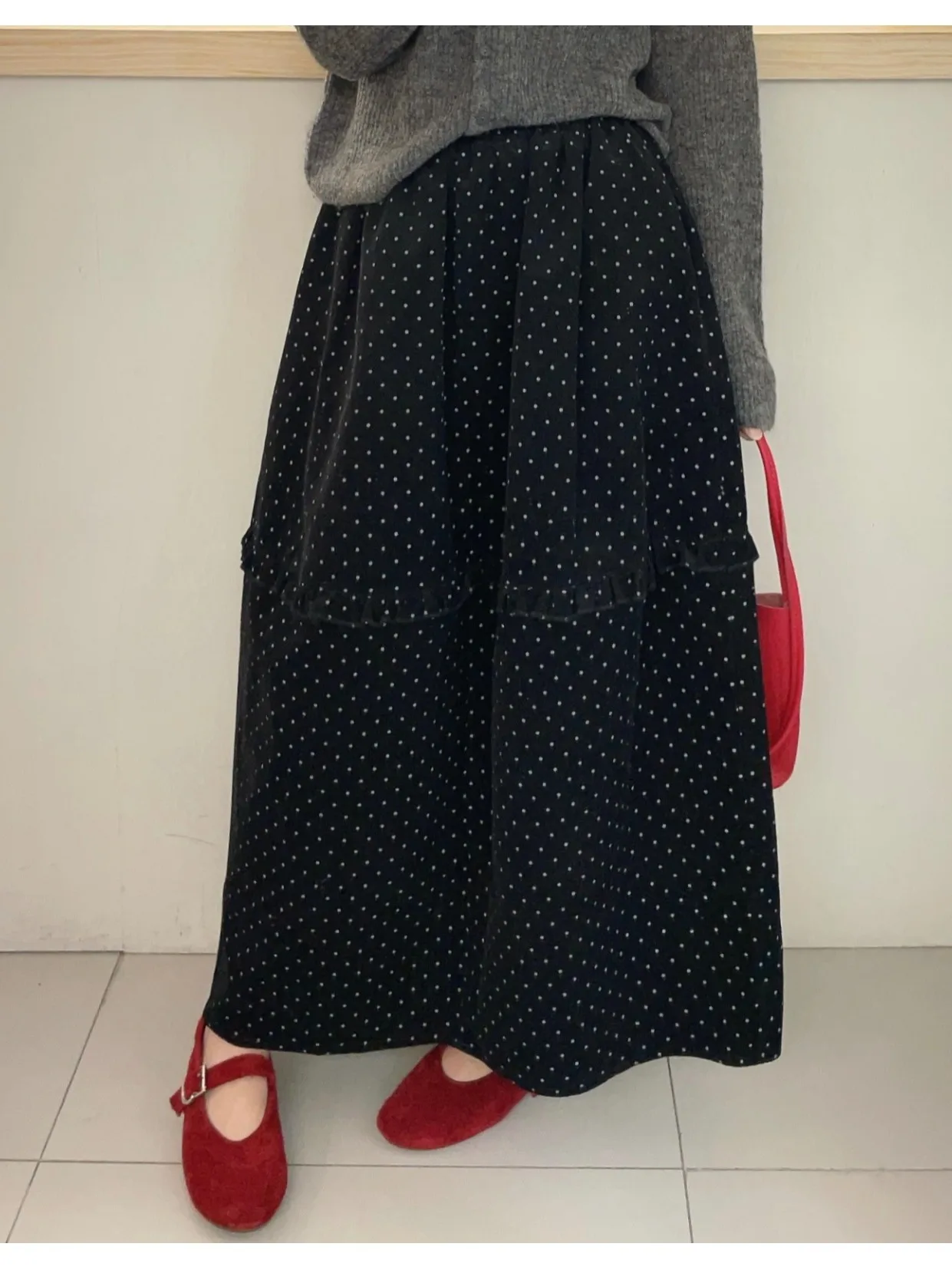 

High Waist Straight Tube Skirt Women's ter Print Cotton Casual High Waist Midi Skirt Korean Sle Spring Autumn Skirt