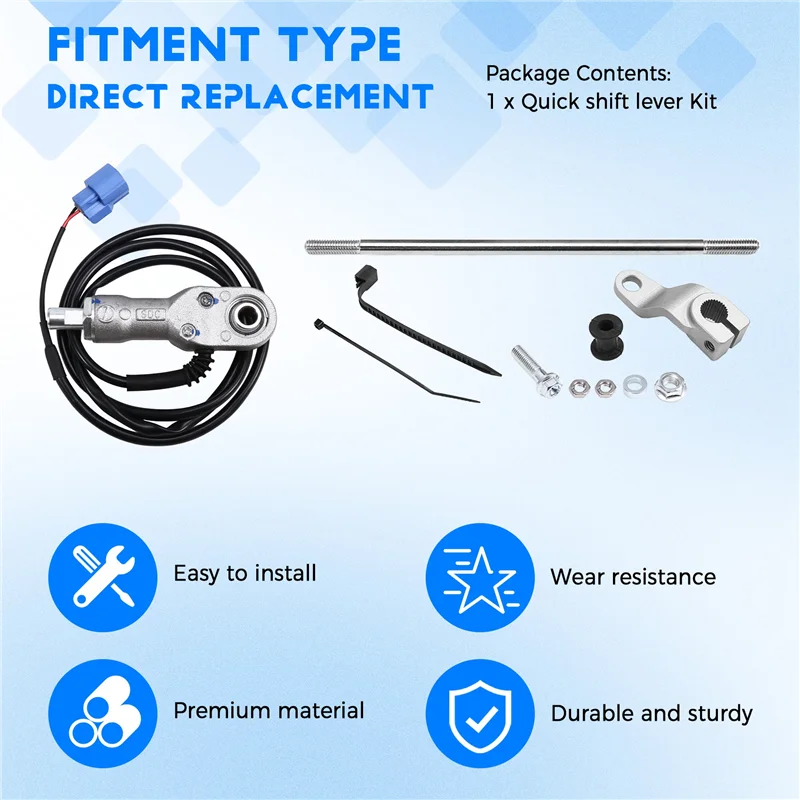 

Dependable-One-Way Quick Shift Lever Gear Shifter And Quick Transmission For Honda CB650R CBR650R 2019-2023