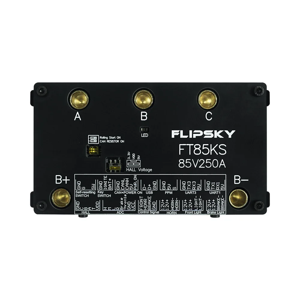 Flipsky single drive FT85KS interruttore integrato ESC 20S400A controller per skateboard elettrico