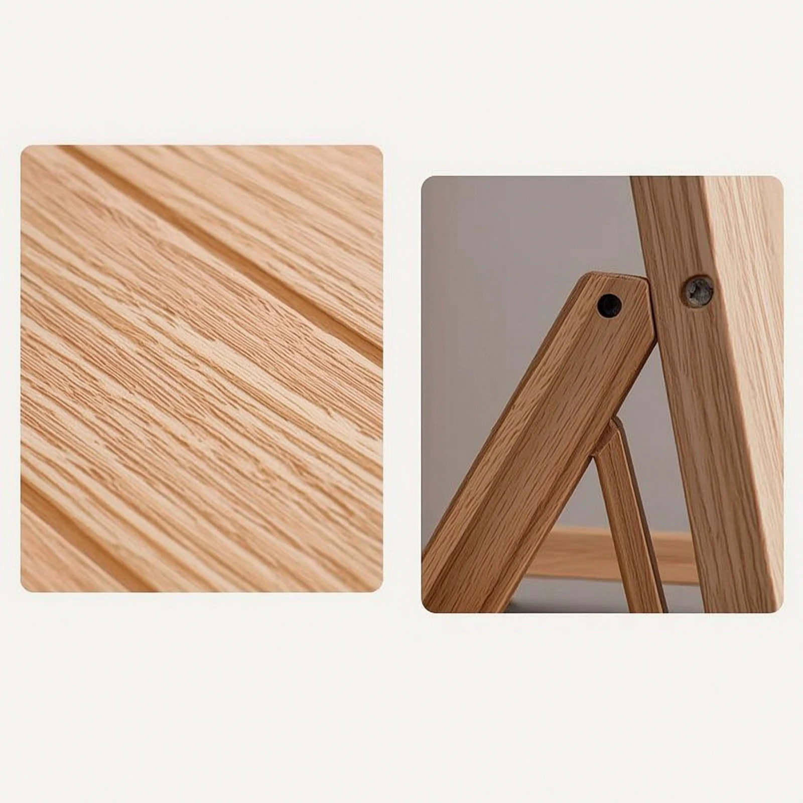 Folding Stool Foldable Wooden Stool Furniture Portable Compact for Artists, Sketching, Art Studio