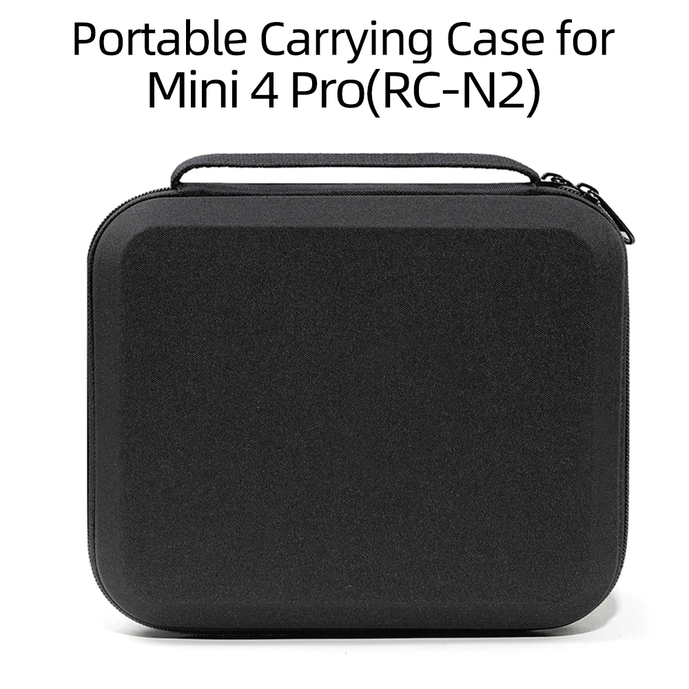 Storage Bag For DJI Mini 4 Pro Portable Body RC-N2 Remote Drone Nylon Handbag Carrying Handle Box Hard Cover Accessories