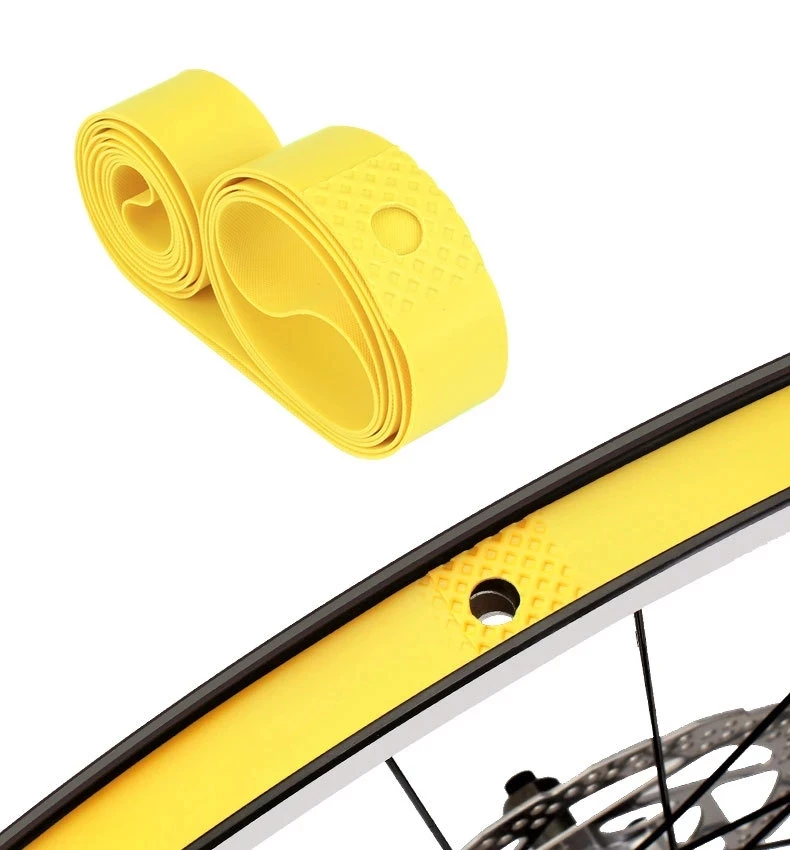 1 Pair 2pcs Bicycle Tube Premium PVC Rim Tapes Strips MTB Mountain Bike Road Bike Folding Tire Liner Cover 26 27.5 29 700c  Inch