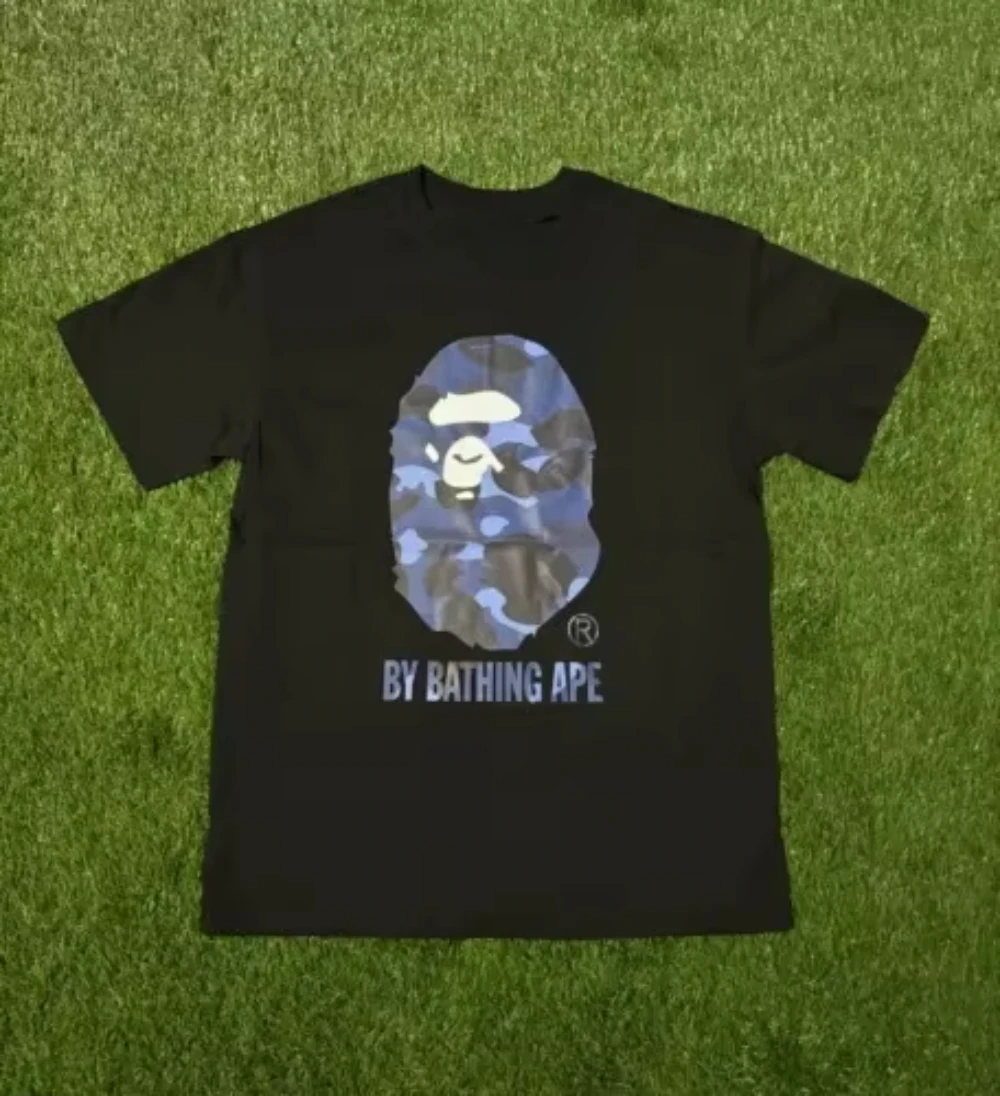 Hot Sale Classic High Quality Women Men Bathing Ape T-shirt Brand Short Sleeve Tshirt Designer Tee Luxury Cotton Top Clothing