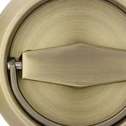 Round Flush Pull Ring Handle With Double-Sided Lock For Doors And Background Walls Home Hardware Accessory