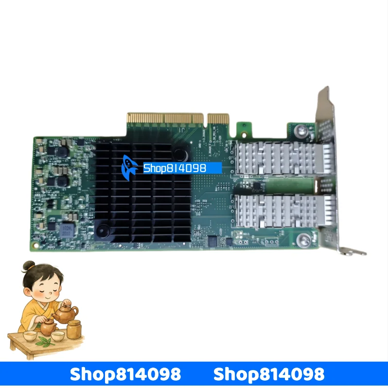 Adaptador de Red 01FT753 CX4121A PCIe3 de 2 Puertos 25/10GbE RoCE SFP28 con Soporte Bajo