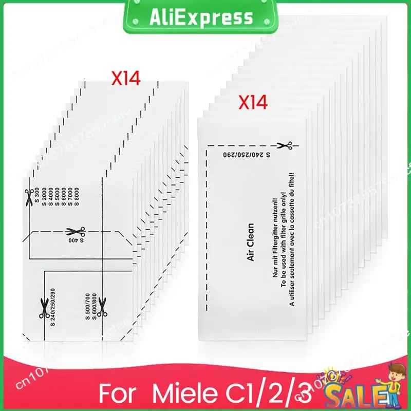 A04R Motor Protection Filters Vacuum Cleaner Filter Set For  Complete C1/2/3 Accessories Parts