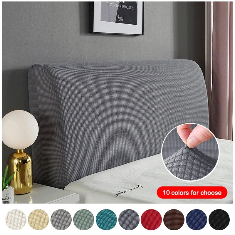 Headboard Cover Bed Head Covers Thicken Elastic Bed Cover Back Protection Dust Cover For Home Hotel Bed Room Headboard king
