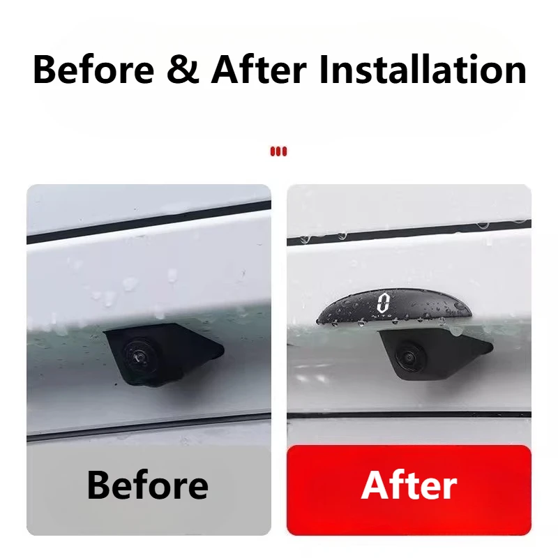 For Huawei AITO M5 M7 M8 M9 Rear Camera Rain Cover 360 Camera Waterproof Sun Visor