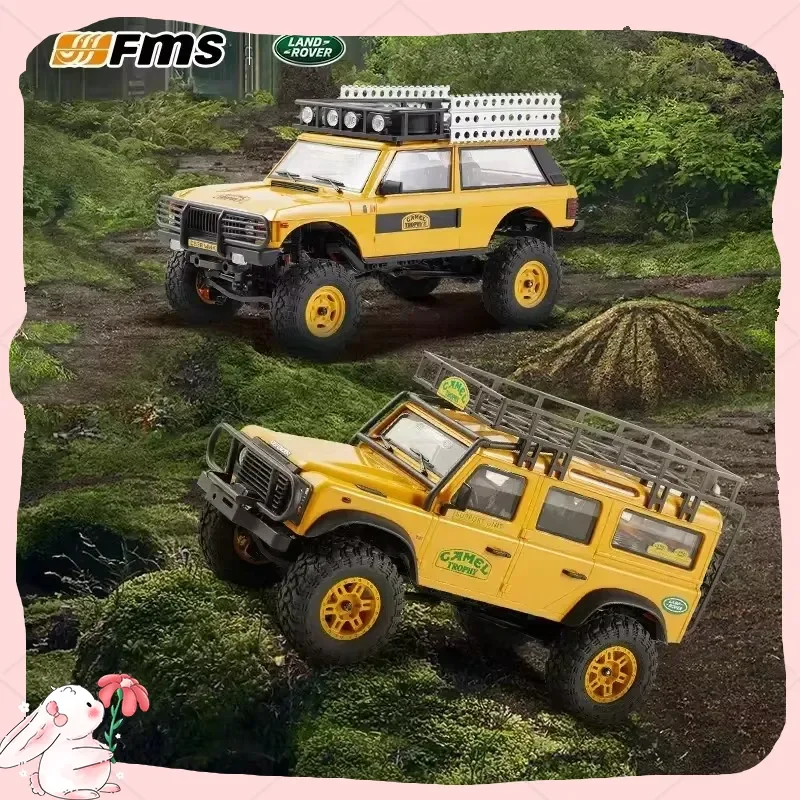 Fms Fcx24m Series 4wd Rc Car For Boys Electric Off-Road Climbing Simulation Model Toy Remote Control Vehicle Gift