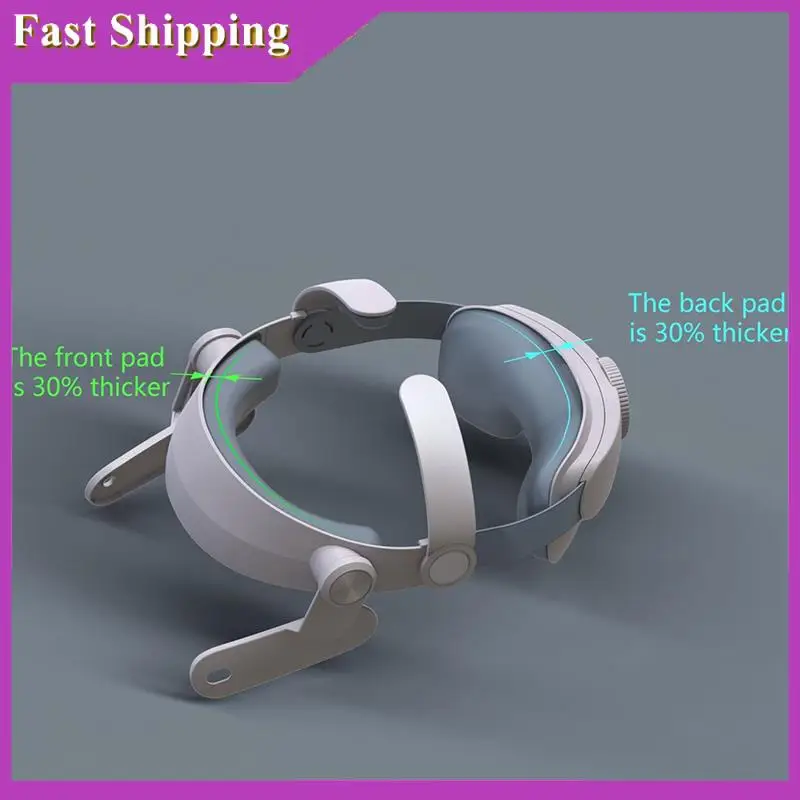 ABRI-Replaceable Elite Strap For Meta Quest 3 VR Headset Improve Comfort Adjustable Head Strap For Meta Quest 3 Accessories