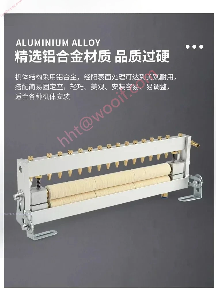 パンチプレス、両面自動オイルフィーダー、オイルワイピング材、コーティングブラシ、ウールホイール