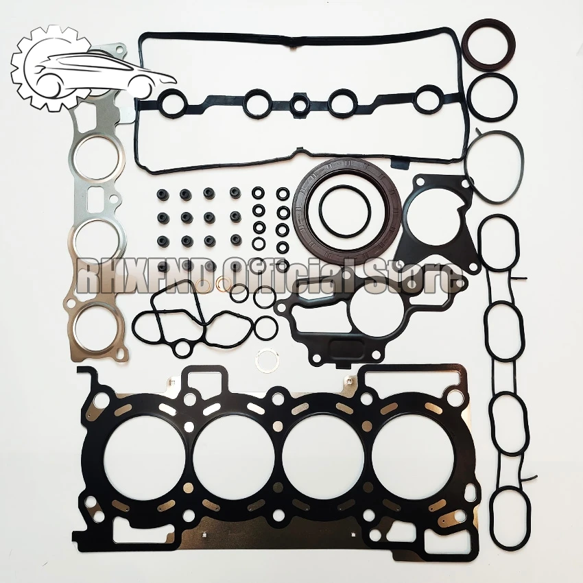 Engine gasket set MR20 MR20DE 10101-EN228 overhaul kit for Nissan QASHQAI T31 DUALIS X-TRAIL TIIDA SENTRA LIVINA VERSA 1.8L 2.0