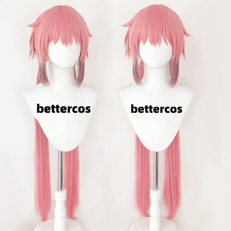 IN STOCK Icarus Wig Anime Heaven's Lost Property Cosplay Icarus Sora no Otoshimono Pink Hair Heat Resistant Synthetic Wig