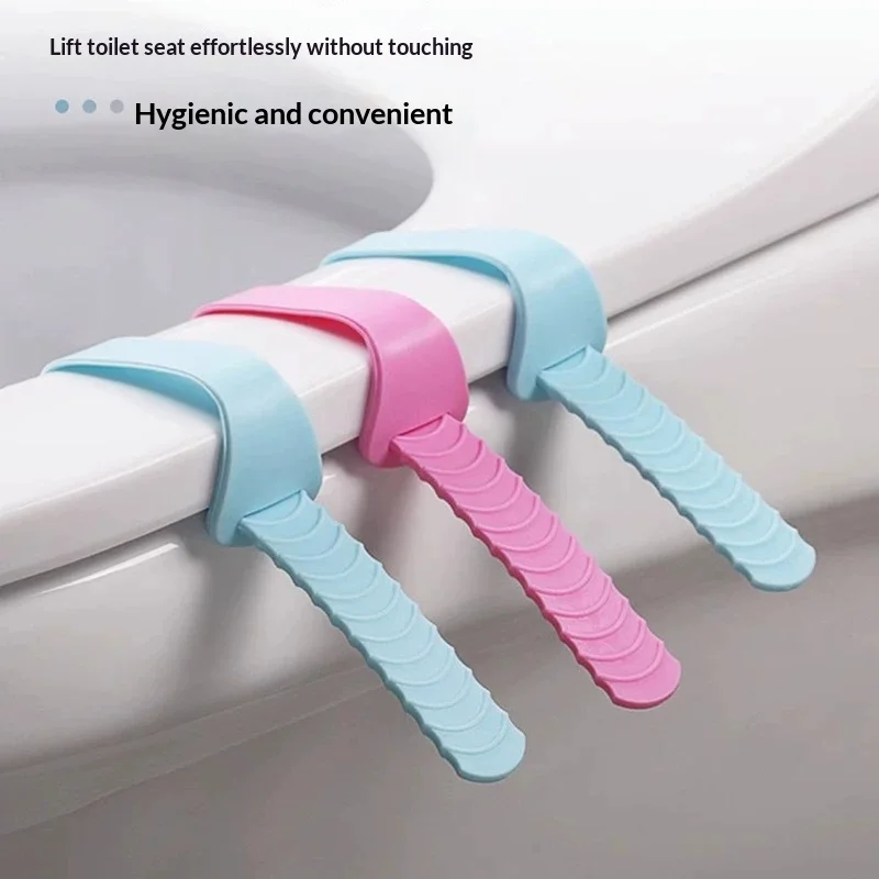 1/3PCSMultifunctional Silicone Toilet Seat Lifter Handle Touch Free Toilet Lid Lifting Device Anti Dirty WC Bathroom Accessories