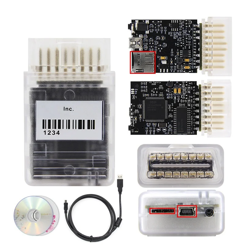 Full Chip J2534 OBD2 USB ECU Flash Tuning Programming Tool Auto Car Diagnostic Interface For Toyota, Benz, Jaguar Land Rover