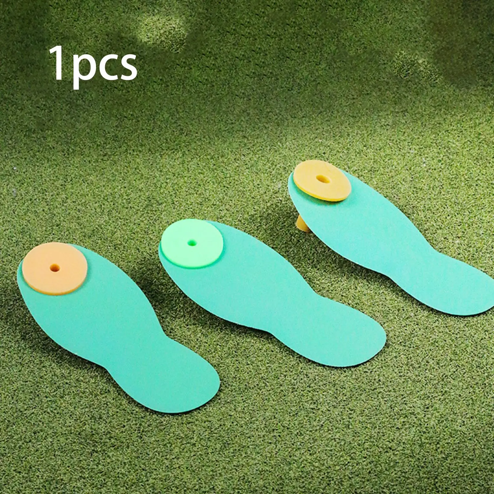 High Durability Golf Hitting Mat with Tee Portable Practice Mat for Disc Golf Baskets Indoor Outdoor