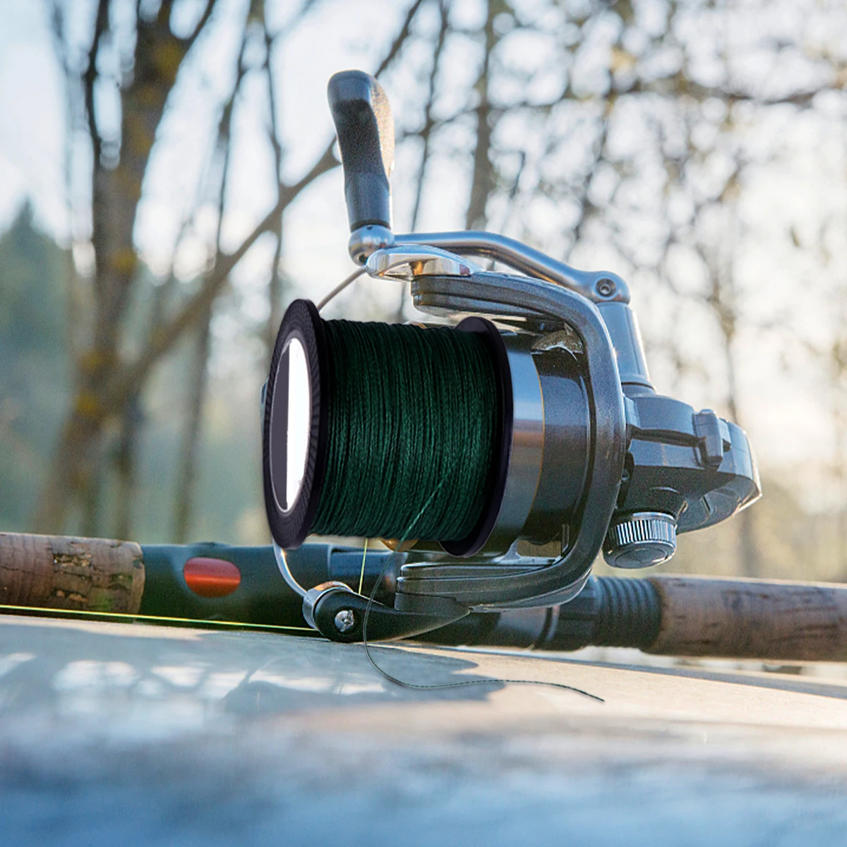 

4 Strands PE Braid Fishing Line Saltwater Supply Soft Wear Resisting Bite Proof Thread Standard Diameter Non Water Absorbing